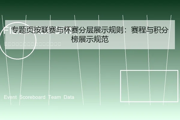 专题页按联赛与杯赛分层展示规则：赛程与积分榜展示规范